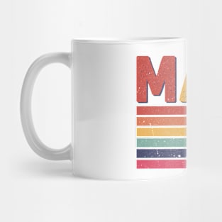 Vintage mama graphic design for mothers day Mug